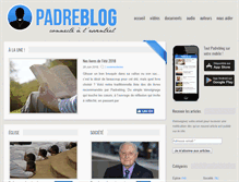 Tablet Screenshot of padreblog.fr